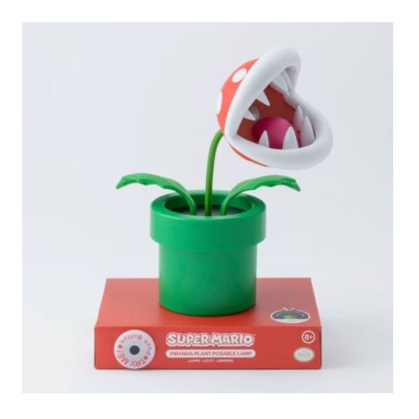 PALADONE – SUPER MARIO Lampada Pianta Piranha 22cm (In box try me 12x16cm)…x6